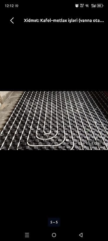 usta işləri: Xidmət: Kafel–metlax ustası Peşəkar kafel-metlax işləri. Hamam — 3