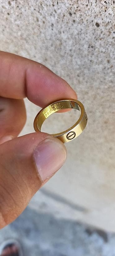 750: Üzük, Cartier, Sarı qızıl, 750 Əyar, Qaşsız — 2