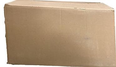 Karton qutu – iri ölçülü, klassik qəhvəyi rəngdə ölçüsü:58x39 İçi 39