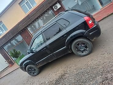 Hyundai Tucson, qara rəng, şəhər və uzun yol üçün rahat SUV. Texniki — 5