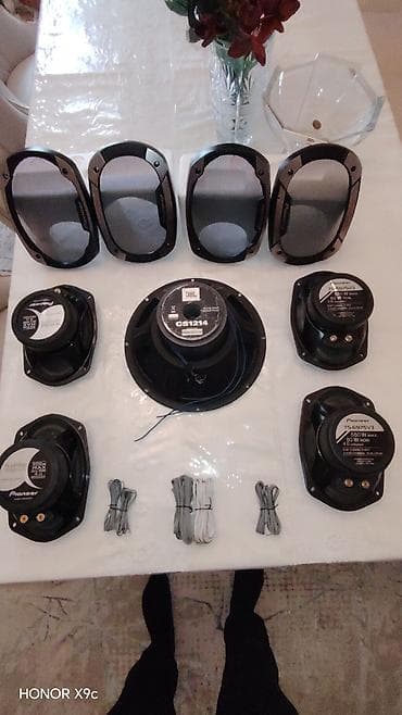 ps 3 cd: Avtomobil üçün səs sistemi komplekti Tərkib: - JBL CS1214 subwoofer — 2
