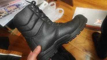 Qara işçi çəkmələri – təhlükəsizlik ayaqqabısı - Brend: Dickies