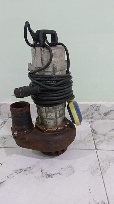 Nasos, Kanalizasiya üçün, quraşdırılma Sualtı