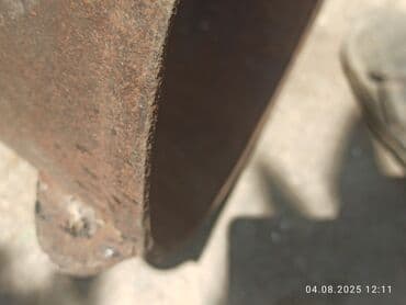 qoz bişiren: İşlənmiş, Aş qazanı, rəng - Boz, Çuqun, 30 sm, SSRİ — 4