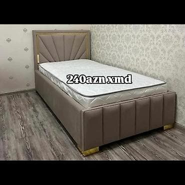 tv stand: Təknəfərlik çarpayı, Matras ilə, Siyirməsiz — 1