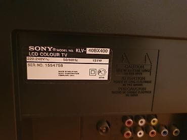 Sony KLV-40BX400 – 40 düymlük (102 sm) LCD televizor - Ekran icazəsi — 3
