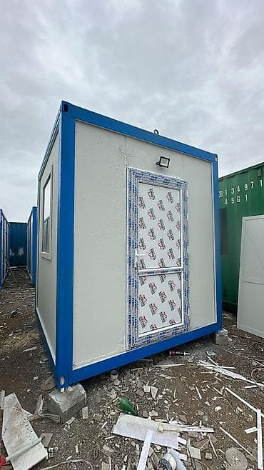 Modul konteyner otaq - Ölçü: 2.4×2.4 m kvadrat plan - Metal karkas