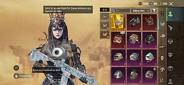 Qol saatları və aksesuarlar: PUBG Mobile hesabı M4 buz 7sv,avm 4sv,Xsuit 4 sv,komutan seti — 2