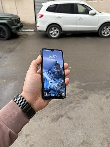 iphone 7 plus qiyməti: Redmi Note 7, 32 GB, rəng - Qara, Barmaq izi, İki sim kartlı — 2