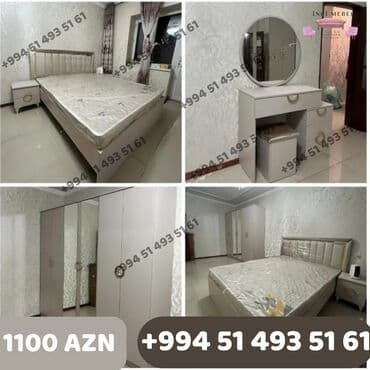 lalafo şkaf: İkinəfərlik çarpayı, Dolab, Termo, 2 tumba, Azərbaycan, Yeni — 6