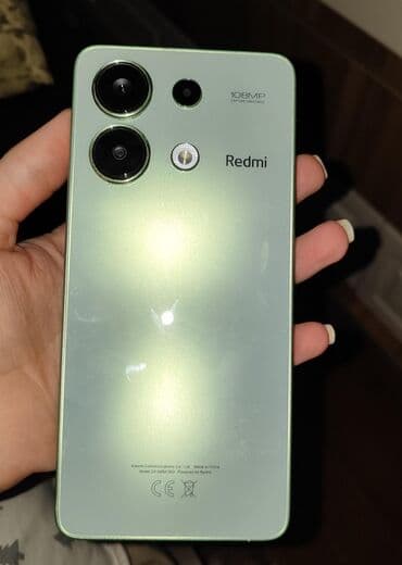 дисковый телефон: Redmi Note 13 Pro, 256 ГБ, цвет - Зеленый, Отпечаток пальца, Face ID, С документами — 1