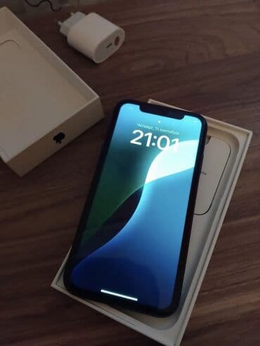 appl: IPhone 11, 128 GB, Black Titanium, Zəmanət, Face ID, Sənədlərlə — 2