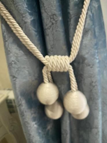ip: Pərdə bağlama kəməri – dekorativ tasselli model4 ədədi - Material — 3