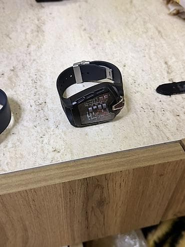 irshad electronics saatlar: Futuristik dizaynlı qol saatı - Korpus: Qara rəngli, küncləri — 1