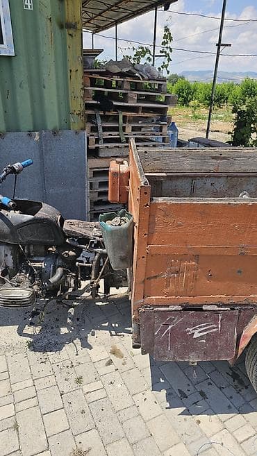 moto şalvar: Özəlləşdirilmiş yüklü motosiklet qoşqulu minitransport - Baza: köhnə — 7