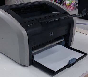 Mətbəx texnikası: HP Printer 1012 Ag qara printer katric doludur Tam ishlek Power ve — 3