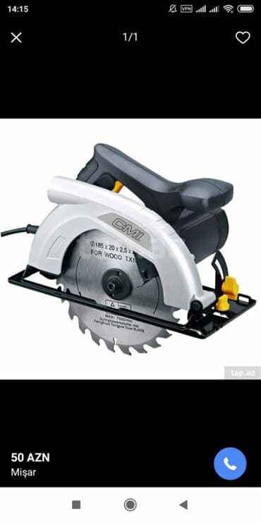 əl mişarı: Əl misari yeni keyfiyyətli təmiz mis sarğı 185 — 1