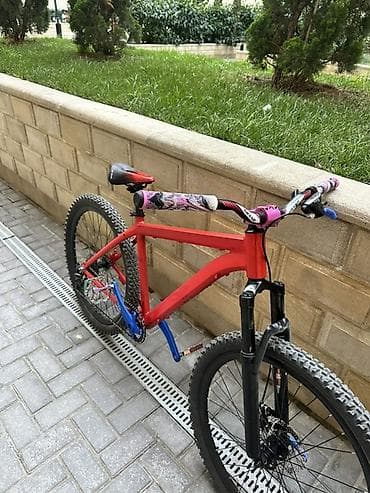 Dağ velosipedi – hardtail, fərdi yığma - Çərçivə: alüminium