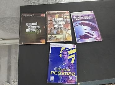 pc disk: PlayStation 2 üçün tam aksesuar və disk paketi çatma yoxdu Paket — 3