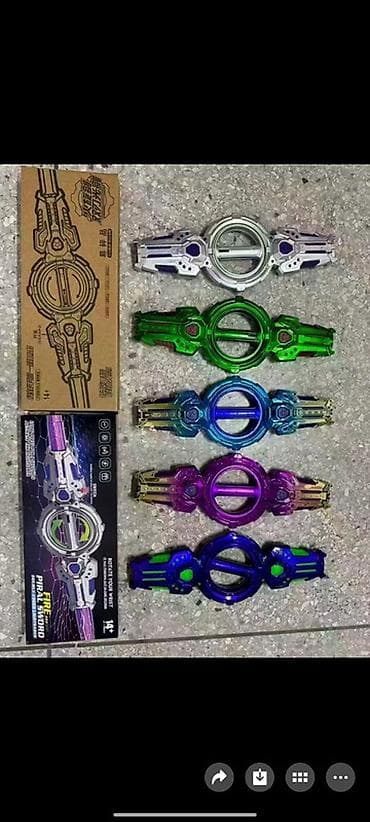 Məhsul: Metal “Fire Spiral Sword” fırlanan bıçaq/atəşli spiral qılınc