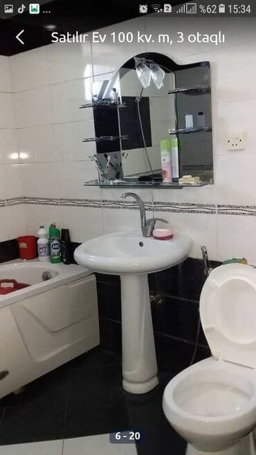 20 yanvarda 2 otaqli evler: 3 otaqlı, 100 kv. m, Yeni təmirli — 12