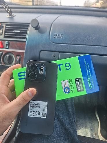 operativ yaddaş: Infinix Smart 9 HD, 128 GB, rəng - Boz, Sensor — 4