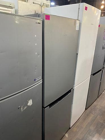 ventilator satisi: 2 qapılı Indesit Soyuducu Satılır, rəng - Gümüşü — 1
