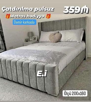 intex matras: Yeni, İkinəfərlik çarpayı, Bazalı, Matras ilə — 1