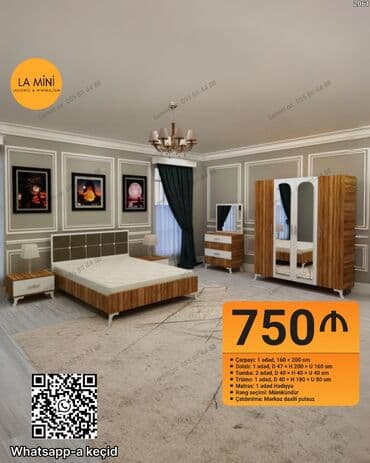 taxt satisi: İkinəfərlik çarpayı — 1