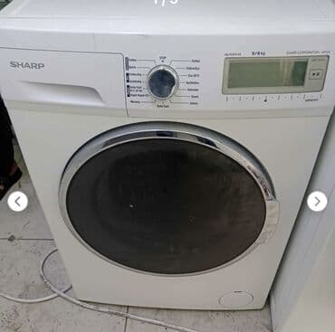 Paltaryuyan maşın Sharp, 9 kq, İşlənmiş, Avtomat, Qurutma var, Kredit yoxdur, Pulsuz çatdırılma lalafo.az -da Paltaryuyan maşın Sharp, 9 kq, İşlənmiş, Avtomat, Qurutma var, Kredit yoxdur, Pulsuz çatdırılma