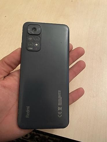 256 gb flash kart: Redmi Note 11S, 64 GB, rəng - Qara, Sensor — 3