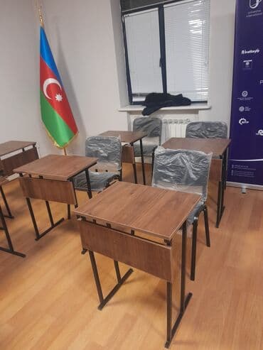 həyət üçün stol: Düz masa, Stullar ilə, 6 nəfər, Açılmayan, Laminat, Azərbaycan — 5