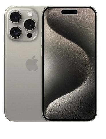 apple iphone 3g: IPhone 15 Pro, Natural Titanium — 1