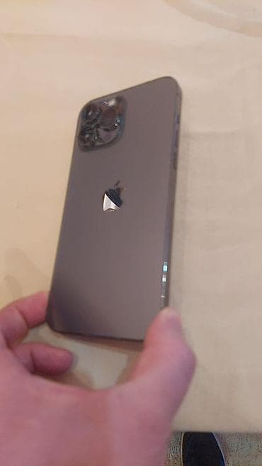 iphon 12 pro: IPhone 13 Pro Max, 128 GB, Qara, Barmaq izi, Face ID — 2