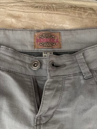 cins şortiklər: Cinslər, Bershka, M, rəng - Boz — 3