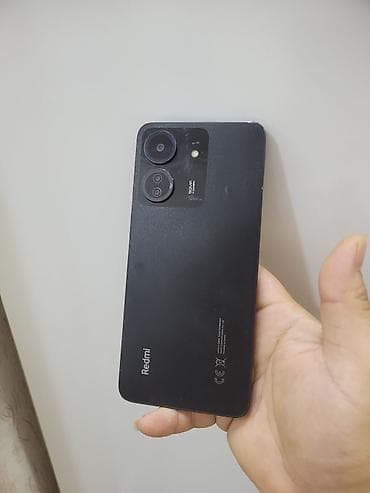 irşad redmi note 13: Redmi 13C, 128 GB, rəng - Qara, Barmaq izi — 9