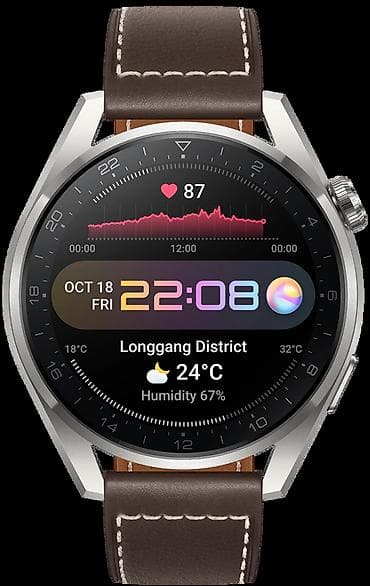 gumus saatlar: Yeni, Smart saat, Huawei, Sim kart, rəng - Gümüşü — 2