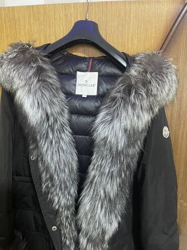 qadın paltolar: Palto, Moncler, L, rəng - Qara — 7