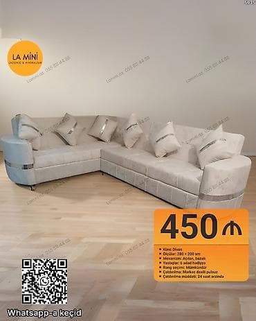 Künc divan, Açılan, Bazalı, Parça, Şəhərdaxili pulsuz çatdırılma