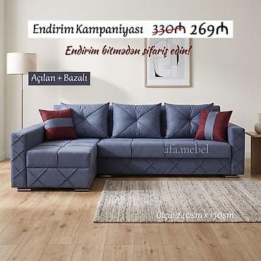 pufiki: Künc divan, Yeni, Açılan, Bazalı — 1