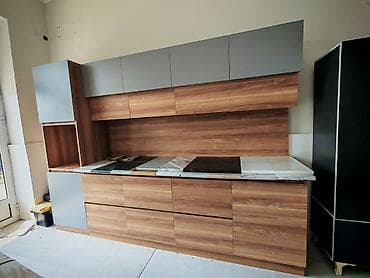hazir metbex mebeli: Sifarişlə mətbəx dəsti, Özü çəkən petlələr, Teksturalı laminat, Kredit yoxdur, Ödənişli çatdırılma — 1