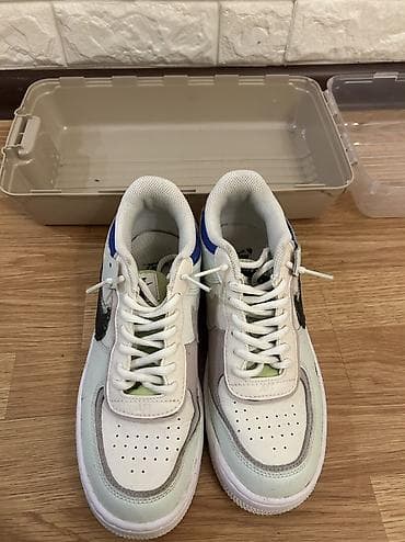 кросовки: Nike, Размер: 37.5, цвет - Белый, Б/у — 4