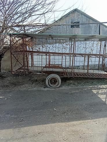 opel astra 1 3: Kənd təsərrüfatı üçün metal karkaslı qoşqu qəfəs - İki təkərli — 3