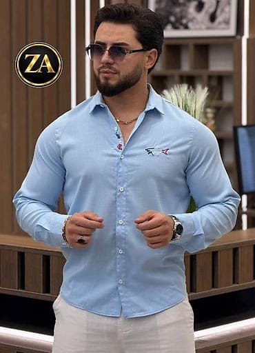 salvar kofta modelleri: Köynək, Hermes, Standart, rəng - Qara — 1