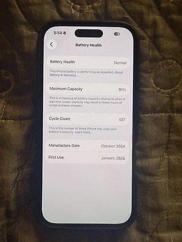 appl: IPhone 16 Pro, 256 GB, Qara, Simsiz şarj, Face ID — 3