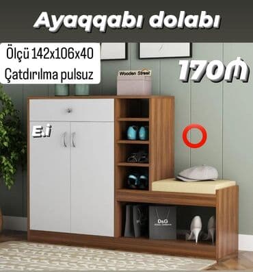 шкаф для обуви баку: Yeni, Ayaqqabı dolabı — 1