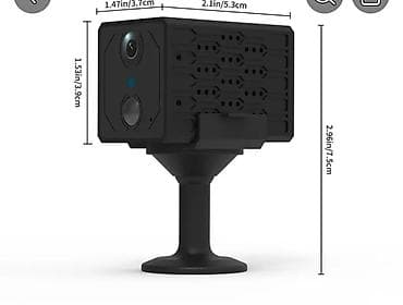 Portativ simsiz təhlükəsizlik kamerası - Ultra uzun batareya müddəti
