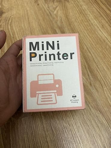 printer: Mini-printer sticker, yazılar, şəkillər və s çıxara bilərsiz. Istifadə — 3