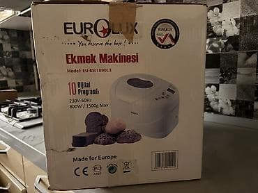 Yeni Çörəkbişirən, Eurolux, Çörəyin çəkisi - 1 - 1.5 kq, Ünvandan götürmə — 2