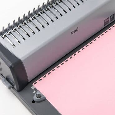 термолента для принтеров чеков 80х80х12мм арт 2082 чековая лента: Cildləmə aparatı : DELI Model: 3872 Ölçü : A4 (21x30 sm) Deşmə — 1